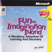 Barney's Fun on Imagination Island Box Art