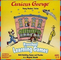 Curious George Preschool Learning Games Box Art