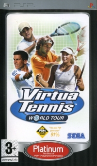 Virtua Tennis: World Tour - Platinum Box Art