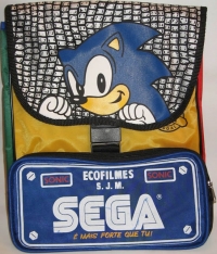 Ecofilmes Sega Sonic backpack Box Art