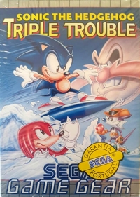 Sonic the Hedgehog: Triple Trouble [PT] Box Art