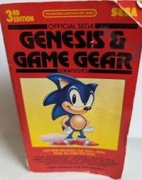 Official Sega Genesis & Game Gear Strategies - 3rd Edition Box Art