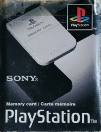 Sony Memory Card SCPH-1020 E (3-962-857-2) Box Art