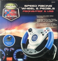 Sector7 Xtreme Gaming Speed Racing Wheel & Pedals Box Art