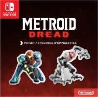 Metroid Dread Pin Set Box Art