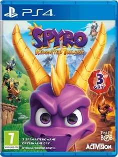 Spyro Reignited Trilogy [PL] Box Art