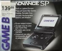 Nintendo Game Boy Advance SP AGS-001 (Onyx) [CA] Box Art