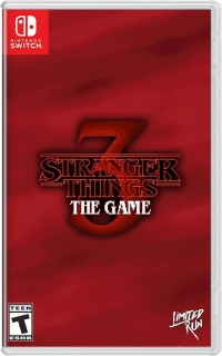 Stranger Things 3: The Game (red cover) Box Art