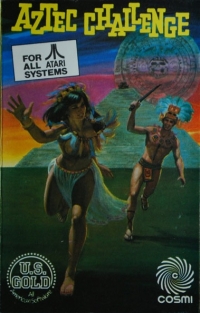 Aztec Challenge (cassette) Box Art