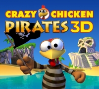 Crazy Chicken Pirates 3D Box Art