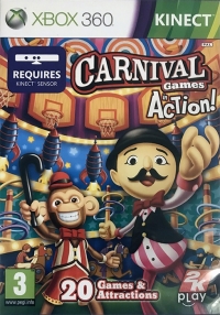 Carnival Games: In Action! (5253895/IN) Box Art