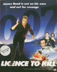 007: Licence to Kill Box Art