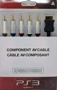 Sony Component AV Cable SCPH-10490 U (2-319-900-02) Box Art