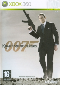 007: Quantum of Solace [RU] Box Art