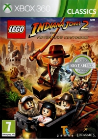 Lego Indiana Jones 2: The Adventure Continues - Classics Box Art