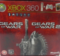 Microsoft Xbox 360 60GB - Gears of War / Gears of War 2 Box Art