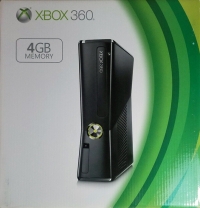 Microsoft Xbox 360 S 4GB (X17-88146-01) Box Art