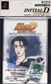 Hori Memory Card + Case - Initial D Special Stage (HP2-90) Box Art