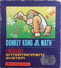 Donkey Kong Jr. Math [ZA] Box Art