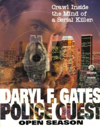 Daryl F. Gates' Police Quest: Open Season Box Art