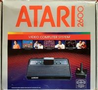 Atari 2600 Video Computer System (1 joystick) Box Art