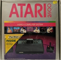 Atari 2600 Video Computer System - Pac-Man [NA] Box Art