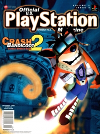Official U.S. PlayStation Magazine Volume 1 Issue 3 Box Art