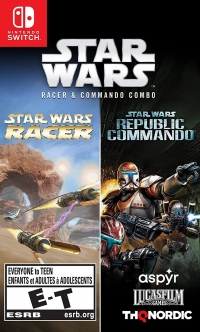 Star Wars Racer & Commando Combo Box Art