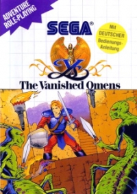 Ys: The Vanished Omens (Sega®) [DE] Box Art