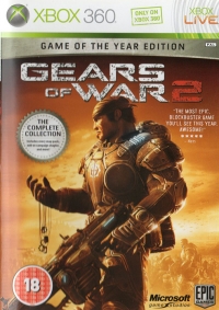 Gears of War 2: Game of the Year Edition Box Art