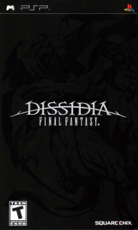 Dissidia: Final Fantasy (black slipcover) Box Art