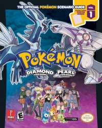 Pokémon Diamond & Pokémon Pearl: The Official Pokémon Scenario Guide Box Art