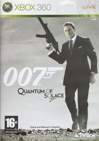 James Bond 007: Quantum of Solace [DK][FI][NO][SE] Box Art
