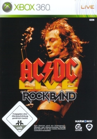 AC/DC Live: Rock Band Track Pack [DE] Box Art