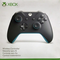 Microsoft Wireless Controller 1708 (Grey / Blue) Box Art