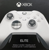 Microsoft Elite Wireless Controller 1698 (White) Box Art