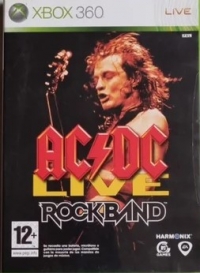 AC/DC Live: Rock Band Track Pack [ES] Box Art