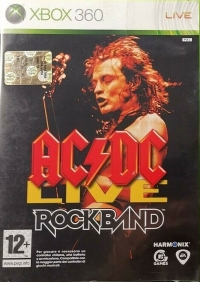 AC/DC Live: Rock Band Track Pack [IT] Box Art