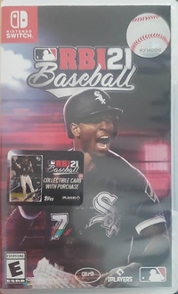 R.B.I. Baseball 21 (Collectible Card) Box Art
