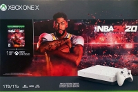 Microsoft Xbox One X 1TB - NBA 2K20 Box Art