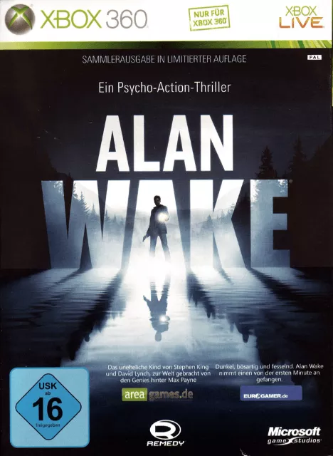 Alan Wake - Sammlerausgabe In Limitierter Auflage [DE] Box Art