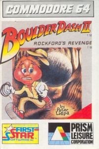 Boulder Dash II: Rockford's Revenge Box Art
