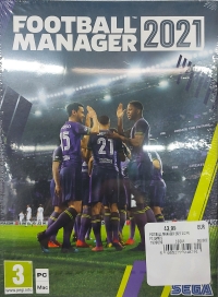 Football Manager 2021 Box Art