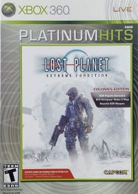 Lost Planet: Extreme Condition - Colonies Edition - Platinum Hits Box Art
