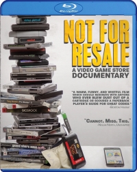 Not for Resale: A Video Game Store Documentary (BD) Box Art