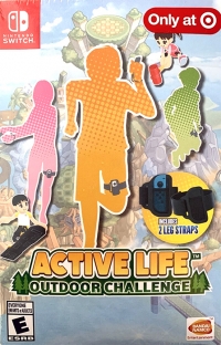 Active Life: Outdoor Challenge (box / Only at Target) Box Art