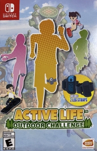 Active Life: Outdoor Challenge (box) Box Art