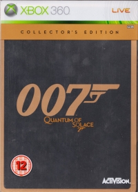 James Bond 007: Quantum of Solace - Collector's Edition [UK] Box Art