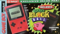 Nintendo Game Boy Pocket - Kirby's Block Ball and Carrying Case Box Art