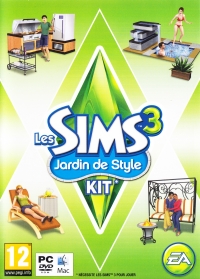 Sims 3, Les: Jardin de Style Kit Box Art